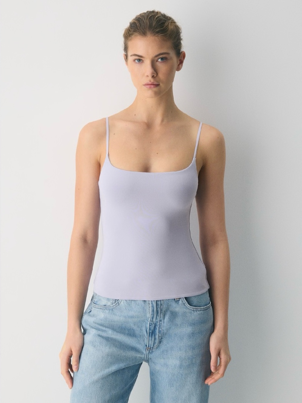Aritzia Plum Square-Neck Camisole